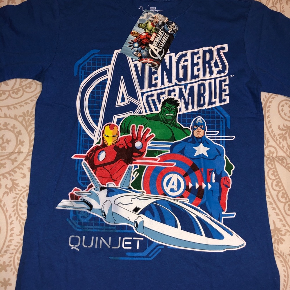 Marvel Avenger Assemble Boy Tee Size 7/8